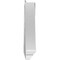 Ekena Millwork Rams Head Architectural Grade PVC Pediment (Urn Ships Unattached in Box), 68"W x 17"H x 2-3/4"P PEDPS068X170RHP00 - alternate 5